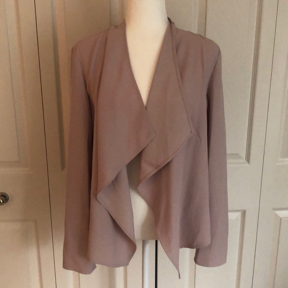 Mauve Blazer Shirt